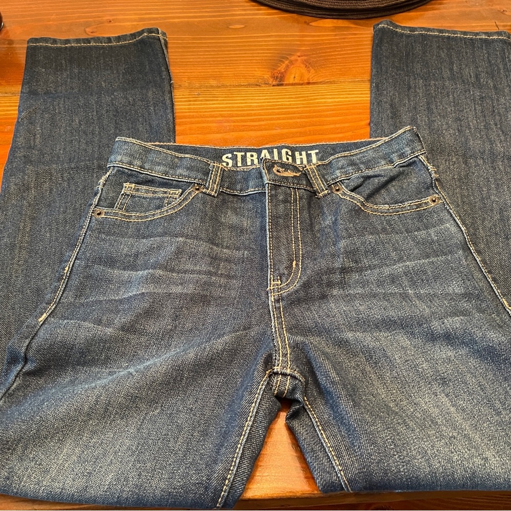 Crazy 8 boys straight leg jeans adjustable. New never worn.